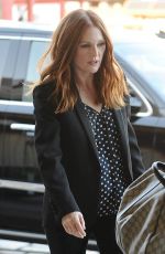 JULIANNE MOORE at Los Angeles International Airport 10/08/2015