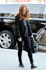 JULIANNE MOORE at Los Angeles International Airport 10/08/2015