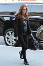 JULIANNE MOORE at Los Angeles International Airport 10/08/2015