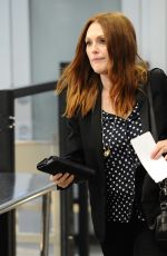 JULIANNE MOORE at Los Angeles International Airport 10/08/2015