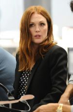 JULIANNE MOORE at Los Angeles International Airport 10/08/2015