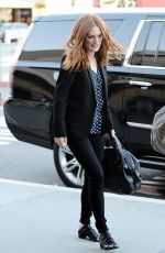 JULIANNE MOORE at Los Angeles International Airport 10/08/2015