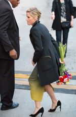 JULIE BOWEN Arrives at Jimmy Kimmel Live in Los Angeles 10/27/2015