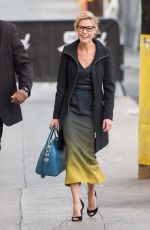 JULIE BOWEN Arrives at Jimmy Kimmel Live in Los Angeles 10/27/2015