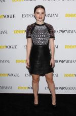 KAITLYN DEVER at Teen Vogue’s 13th Annual Young Hollywood Issue Launch Party in Los Angeles 10/02/2015