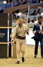 KALEY CUOCO at Longines Masters of Los Angeles 10/03/2015