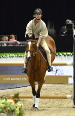 KALEY CUOCO at Longines Masters of Los Angeles 10/03/2015