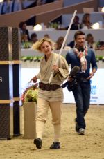KALEY CUOCO at Longines Masters of Los Angeles 10/03/2015
