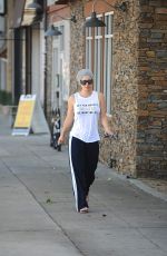 KALEY CUOCO Leaves Yoga Class in Studio City 10/19/2015