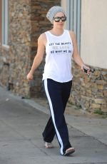 KALEY CUOCO Leaves Yoga Class in Studio City 10/19/2015
