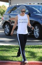 KALEY CUOCO Leaves Yoga Class in Studio City 10/19/2015