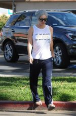 KALEY CUOCO Leaves Yoga Class in Studio City 10/19/2015