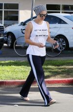 KALEY CUOCO Leaves Yoga Class in Studio City 10/19/2015