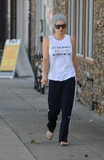 KALEY CUOCO Leaves Yoga Class in Studio City 10/19/2015