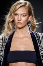 KARLIE KLOSS at Balmain X H&M Collection Launch in New York 10/20/2015
