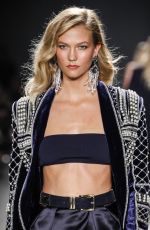 KARLIE KLOSS at Balmain X H&M Collection Launch in New York 10/20/2015