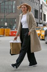 KARLIE KLOSS Heading to a Meeting in New York 10/14/2015