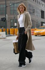 KARLIE KLOSS Heading to a Meeting in New York 10/14/2015
