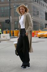 KARLIE KLOSS Heading to a Meeting in New York 10/14/2015