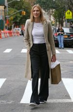 KARLIE KLOSS Heading to a Meeting in New York 10/14/2015