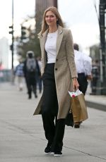 KARLIE KLOSS Heading to a Meeting in New York 10/14/2015