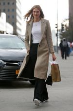 KARLIE KLOSS Heading to a Meeting in New York 10/14/2015