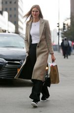 KARLIE KLOSS Heading to a Meeting in New York 10/14/2015