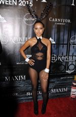 KARREUCHE TRAN at Maxim Magazine’s Official Halloween Party in Beverly Hills 10/24/2015