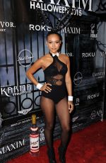 KARREUCHE TRAN at Maxim Magazine’s Official Halloween Party in Beverly Hills 10/24/2015