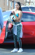 KARREUCHE TRAN Leaves a Gym in Los Angeles 10/05/2015