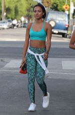 KARREUCHE TRAN Leaves a Gym in Los Angeles 10/05/2015