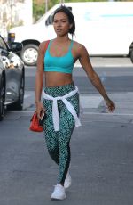 KARREUCHE TRAN Leaves a Gym in Los Angeles 10/05/2015