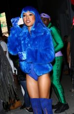 KARREUCHE TRAN Leaves Le Jardin Night Club in Hollywood 10/29/2015
