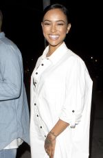 KARREUCHE TRAN Leaves Toca Madera Restaurant in Los Angeles 10/21/2015