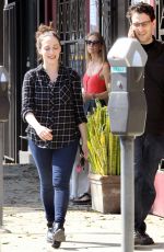 KAT DENNINGS Out and About in West Hollywood 10/17/2015