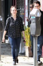 KAT DENNINGS Out and About in West Hollywood 10/17/2015