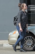 KAT DENNINGS Out and About in West Hollywood 10/17/2015
