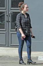 KAT DENNINGS Out and About in West Hollywood 10/17/2015