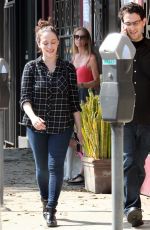 KAT DENNINGS Out and About in West Hollywood 10/17/2015