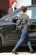 KAT DENNINGS Out and About in West Hollywood 10/17/2015