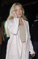 KATE HUDSON Arrives at Hamilton Broadway Play in New York 10/17/2015