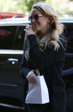 KATE HUDSON Arrives at Her Hotel in New York 10/20/2015