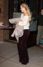 KATE HUDSON at Her Hotel in new York 10/15/2015