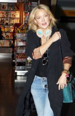 KATE HUDSON at JFK Airport in New York 10/14/2015