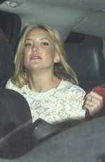 KATE HUDSON Night Out in Los Angeles 10/29/2015