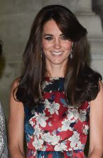 KATE MIDDLETON Arrives at  V&A Museum in London 10/27/2015