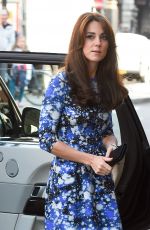 KATE MIDDLETON Visits BaftaHheadquarters in Piccadilly in London 10/26/2015