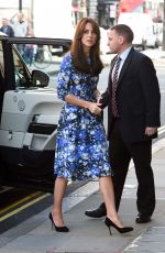 KATE MIDDLETON Visits BaftaHheadquarters in Piccadilly in London 10/26/2015