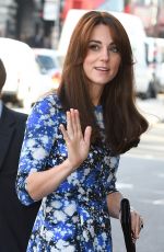 KATE MIDDLETON Visits BaftaHheadquarters in Piccadilly in London 10/26/2015