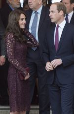 KATE MUDDLETON During the Chinese State Visit in London 10/21/2015